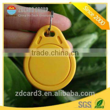 Logo printing possible proximity LF 125KHz wateproof rfid keyfob