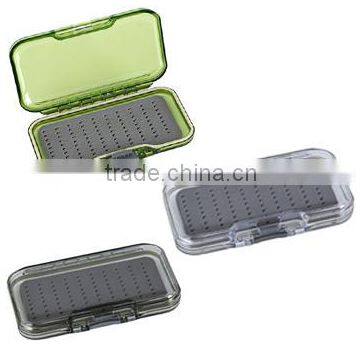 small clear plastic waterpfoof fly box