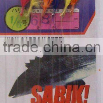 feather fishing sabiki rig SA-011