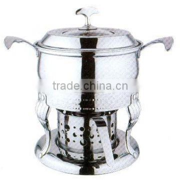 stainless steel Deluxe mini hot pot for single or double