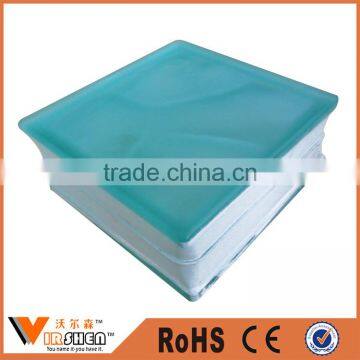 Clear colored building hollow glass block small corridor decorative crystal glass bricks