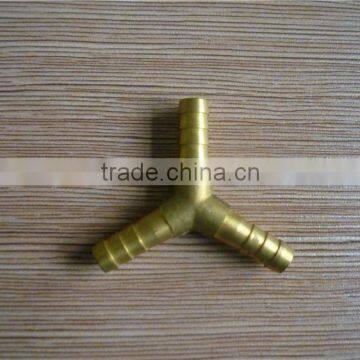 Brass Marterial ,brass y Type Hose Barb 1/4',5/16',3/8',1/2', y Type Brass Fittting photo-3