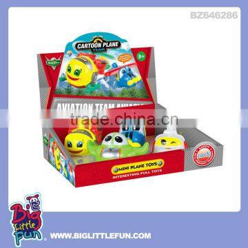 Pull line cartoon toy airplane