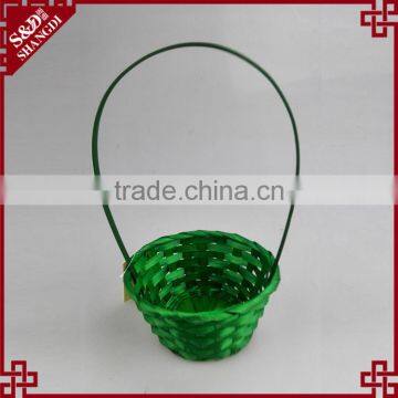 Easter Decoration Items Wholesale Cheap Colorful Felt Easter Basket photo-3