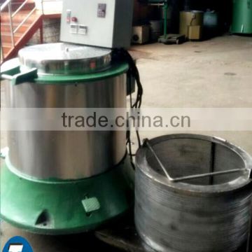 Metal fittings used vertical basket centrifuge, dryer for metal fittings