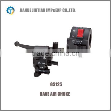 GS125 motorcycle handle switch with high quality have air choke for sale