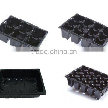 Growing Vegetable Transplants in Plug Seed Nursery Trays 8 Cell photo-3