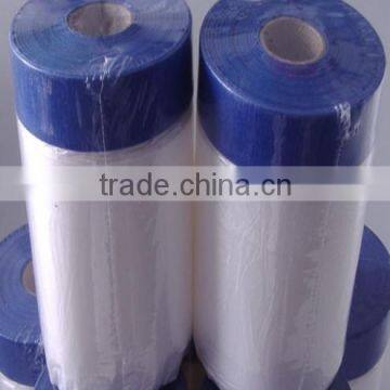 Auto Painting Pre-taped Masking Films(blue Cloth Tape or Paper Tape) photo-2