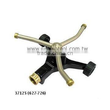 Rotary Metal 3-Arm Sprinkler With Removable Base