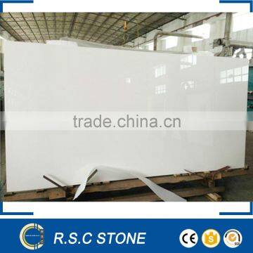 New choice white nano glass 3 artificial stone slabs