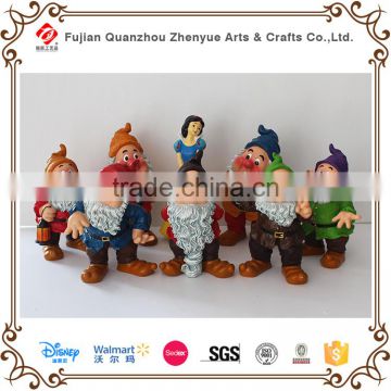 Custom Polyresin Thumbelina Cartoon Character Crafts Resin Garden Sister Garden Gnomes Statue Decoration