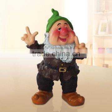 Custom Polyresin Thumbelina Cartoon Character Crafts Resin Garden Sister Garden Gnomes Statue Decoration photo-2
