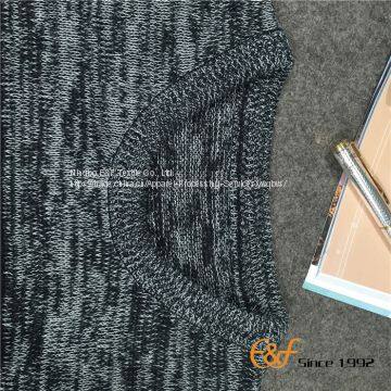 Short Sleeves Crew Collar Stripe Slit Sweater for Men photo-4