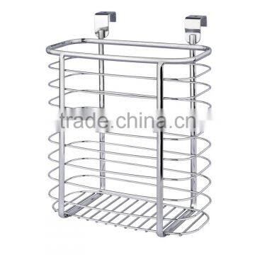 2016 Iron Wire Over Cabinet Door Hanging Kitchen Storage Basket photo-2
