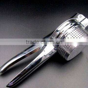 Cy281 Practical Manual Press Mashed 430 Stainless Steel Potato Masher Ricer Puree Vegetable Fruit Juicer photo-2