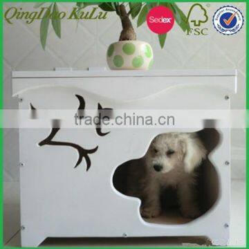 new small indoor nature wood dog house for sale