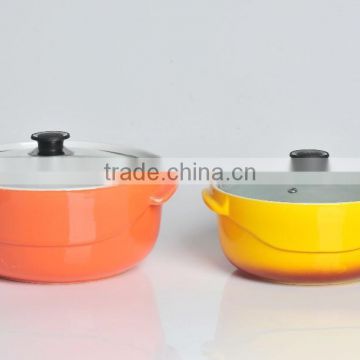 AB Grade colorful ceramic tureen for soup/dinner/daily use in stocked