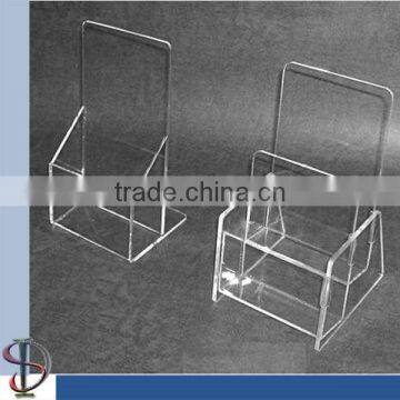 Clear Acrylic Brochure Holder/ Desktop Sign Holder/ Menu Holder photo-3