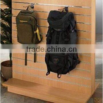 SDSF403 2 Way MDF Slatwall display rack