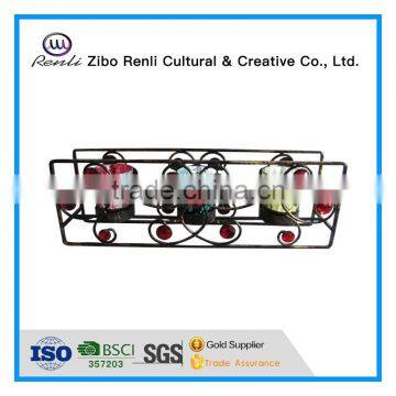 Set of 3 Clear Hurricane Replacement Glass Candle Holder photo-2