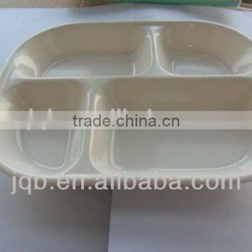 New Type melamine square plastic servering Snacks Tray