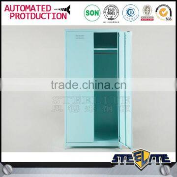 Hanging Clothes Storage Cabinet 2 Door Steel Locker Wardrobe photo-3