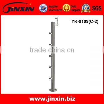 Stainless Steel Balustrades Handrails and Wood Balcony Balustrade photo-2