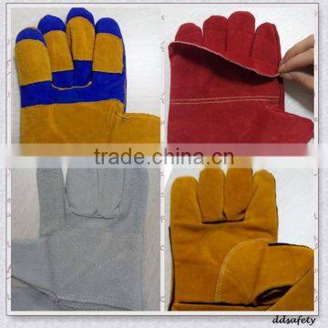 DDSAFETY Safety Gloves Cow Leather Welder Work Gloves Canadian Rigger Glove photo-2