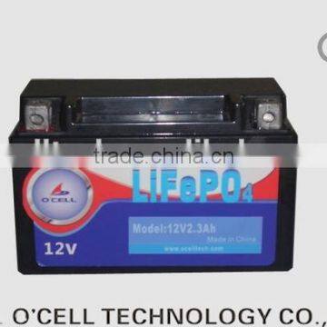 12V 2.3Ah High Rate LiFePO4 Battery Pack for Motorcycle photo-2