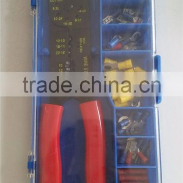 Terminal crimper wire stripper multi function crimping tool cutter hand conbination tool crimping pliers