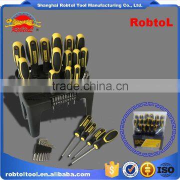 44 in 1 Interchangeable Screwdriver Set Plastic Rack Hex Key Precision Manual Repair Hardware Multi Purpose Tool Kit photo-5