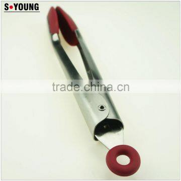 14060 14 Inch High Quality Silicone Locking Food Tong Grill Tongs photo-4