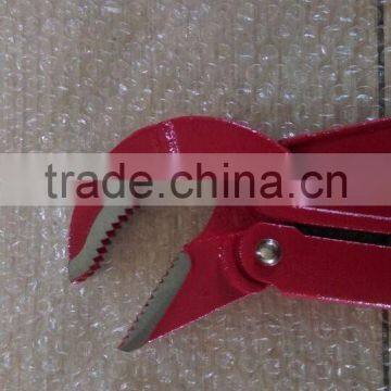 High Quality Chrome Vanadium Steel Adjustable Pipe Wrenches,45 Angle-type Straight Jaws photo-2