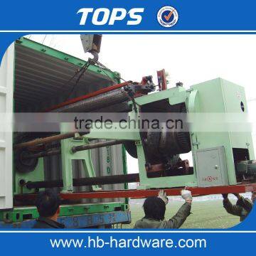 Galvanized hexagonal wire mesh machine