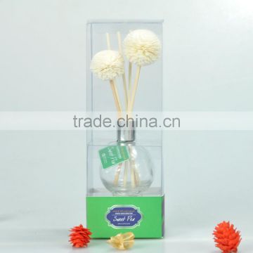 fragrance oil air freshener aroma diffuser with sola flower diffuser PET bottle