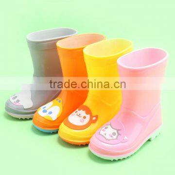 Kids Children PVC Rain Boots Reach Standard photo-6