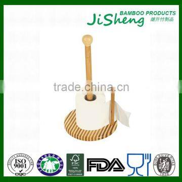 High Quality Modern Style Bamboo Paper Towel Holder/kitchen Paper Towel Holder photo-3