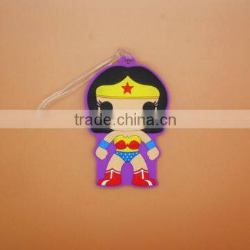 Cute Cartoon Animals Luggage Tags, Colorful PVC Travel Suitcase Bag Label photo-4