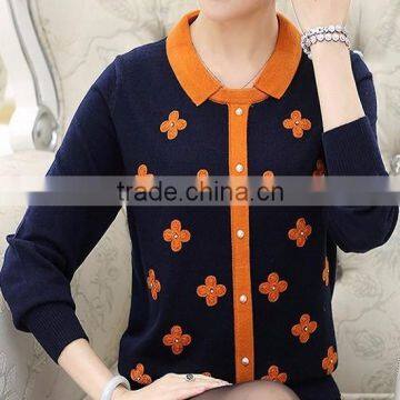 High Quality Woolen Sweater Designs for Ladies,wholesale Sweater as Knitting Sweater for Ladies photo-5
