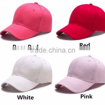 6 panel custom embroidered 100% cotton wine red color Baseball Caps/hats