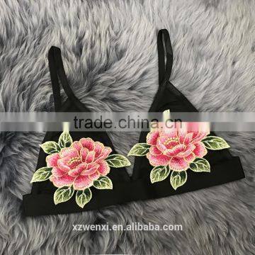 Sexy Bra and Panty New Design Sexy Hotlace Triangle Bra Girls Sex Picture Sexy Boob Bra Tank Top Lingerie