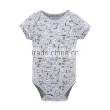 Best Sale Newborn Clothes Sleeveless 100% Cotton Baby Rompers For Boy