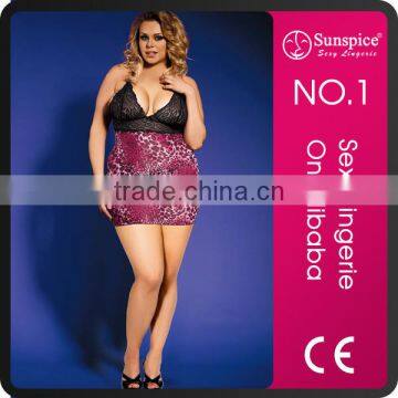 Transparent Fishnet Tights Sexy Lingerie For Fat Women photo-5