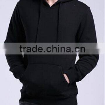 Pullover Fleece Hoodies Wholesale, Solid Color Custom Logo Printing Unisex Sweatshirts photo-2