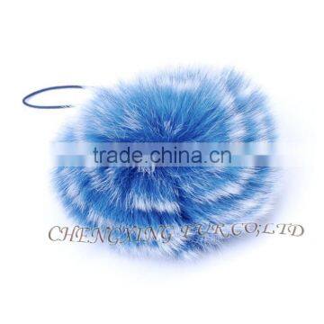 CX-A-54F Rabbit Fur Mobile Phone Strap Promotional Fur Keychain photo-4