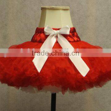 Christmas Baby Party TuTu Skirts Girls Puffy Tulle Pettiskirts