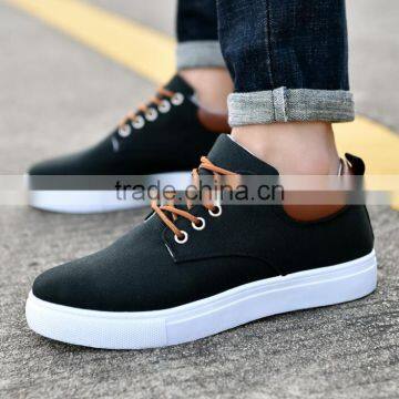 Zm11598a Fashion Pure Color 2017 New Style Men Casual Canvas Shoes photo-4