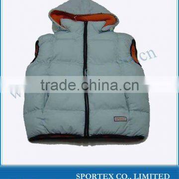 2012 OEM fashion feather gilet