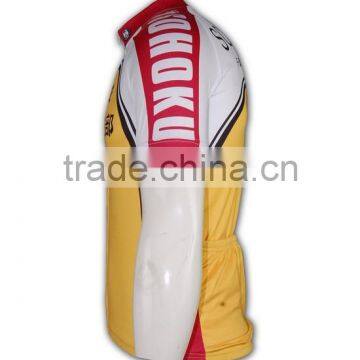 Manufacturer for Sublimation Full Color Print Dry Fit Custom Cycling Jersey photo-2