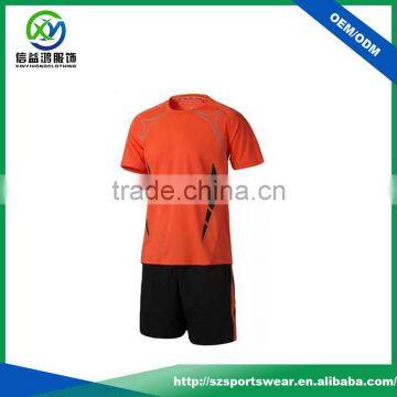 OEM sports suit gym wear for kids perofrmance material anti-UV Football clothing